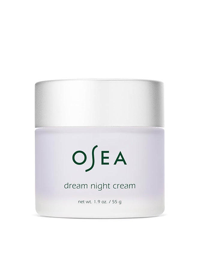 OSEA Dream Night Cream - Anti-Aging Hydrating Face Cream with Algae-Derived Bio Retinol - Plumps, Firms, & Smooths Line and Wrinkles-55g - Image 1