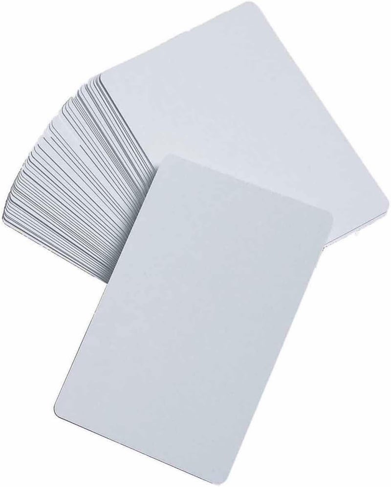 Learning Advantage Glossy Blank Playing Cards - DIY Game Cards for Memory Games and Flash Cards - Image 1