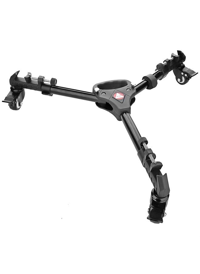 Kingjoy YaeCCC Kingjoy VX-600 Photography Heavy Duty Tripod Dolly Wheels Adjustable Leg Mounts Compatible with Canon Nikon Sony DSLR Camera Camcorder Photo Video - Image 1