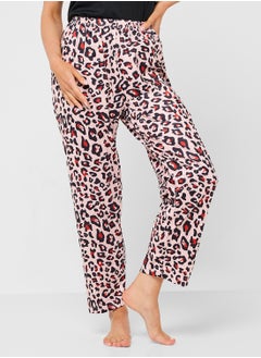 Ginger Leopard Print Nightwear Set  - Image 4