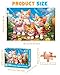 Yigney 100 Piece Puzzles for Kids Ages 46 68 810 Year Old Lions Cats Pandas Tigers Dogs Turtles 6Pack Jigsaw Puzzles for Kids Learning Educational Toys for Boys and Girls - Image 4