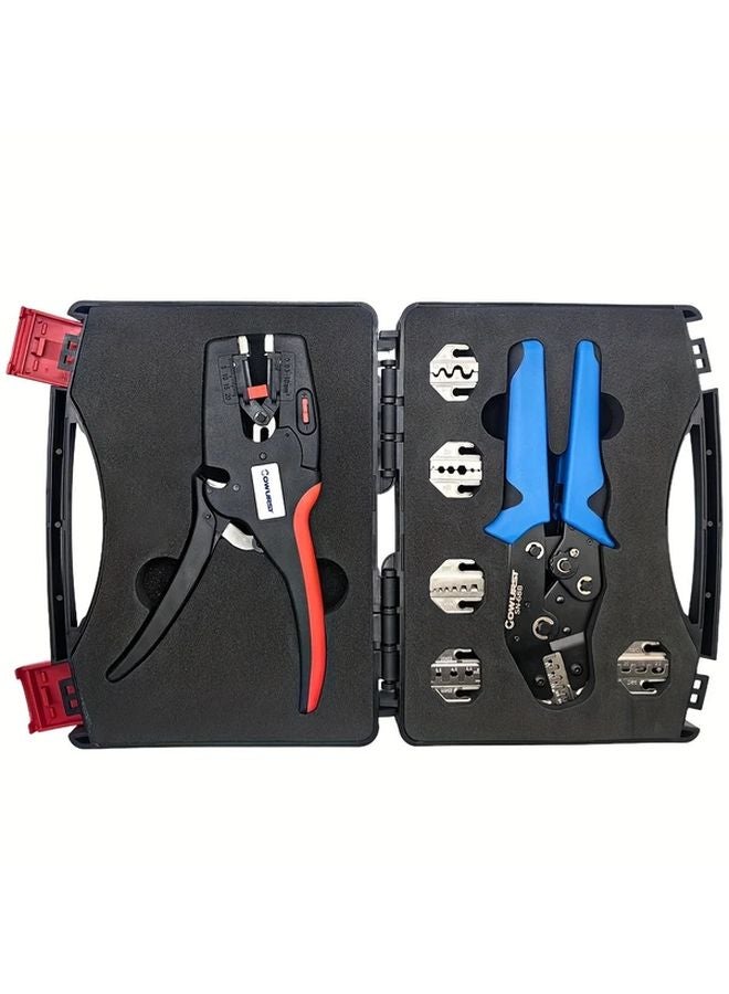 DuPont Terminal Crimping Pliers Set With Five Jaws XH2 5 3 96 Springs And Wire Stripper - Image 5
