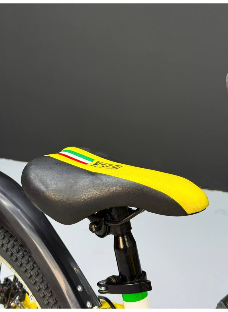 فيراري دراجة فيراري الرياضية مقاس 20 - فرامل ديسك مزدوجة، هيكل فولاذي متين، وكرسي سريع التعديل. - Image 4