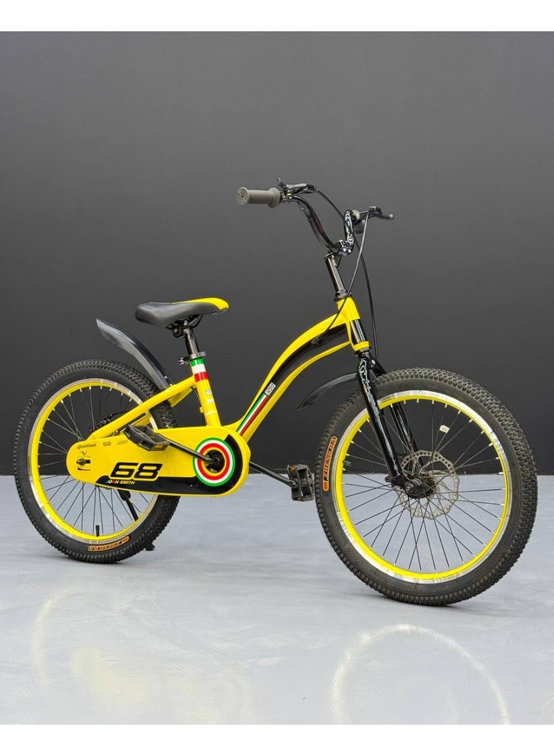 فيراري دراجة فيراري الرياضية مقاس 20 - فرامل ديسك مزدوجة، هيكل فولاذي متين، وكرسي سريع التعديل. - Image 2