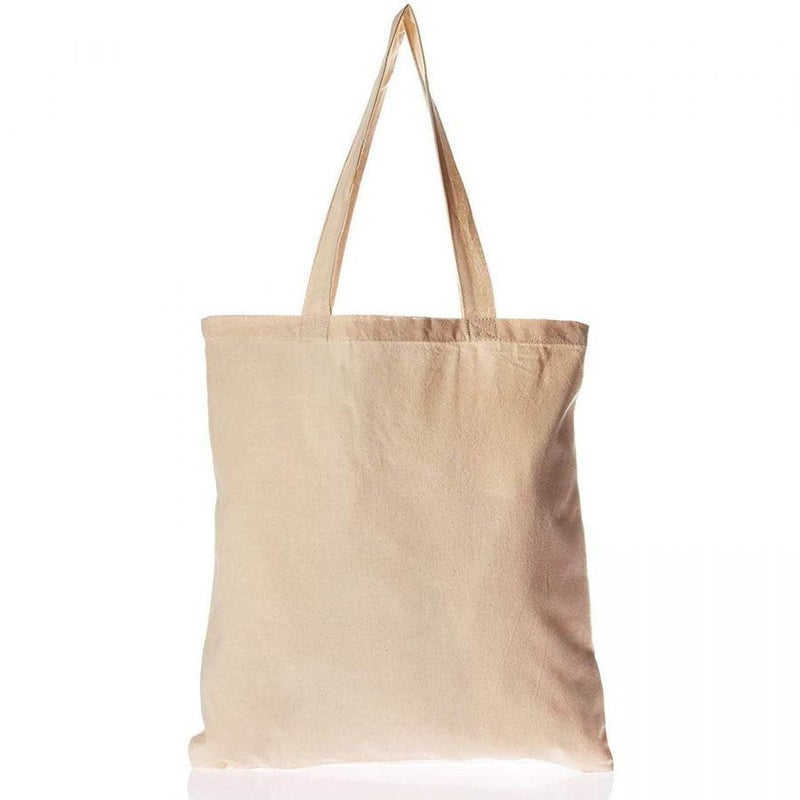 TBF Set of 24 Blank Cotton Tote Bags Reusable 100% Cotton Reusable Tote Bags (2 dozen) - Image 3