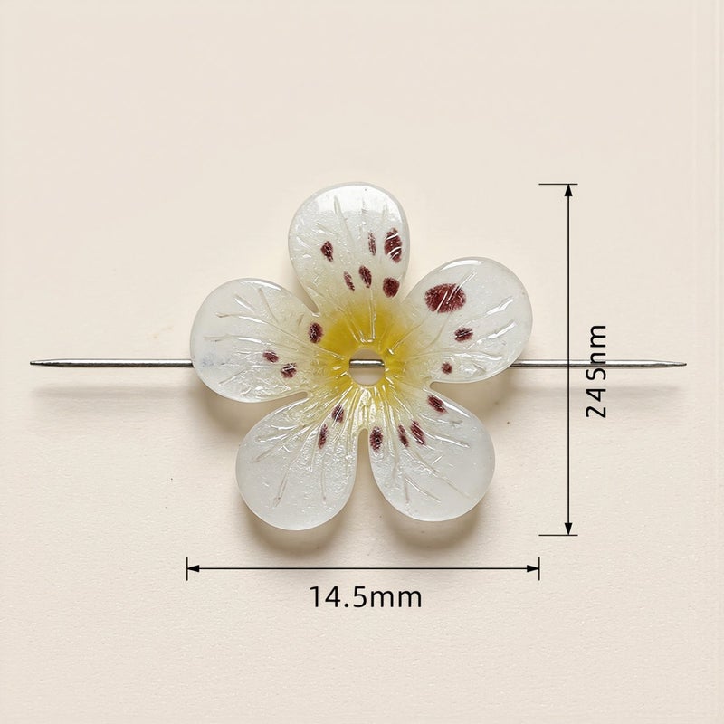 Beginner Friendly DIY Craft Kit Plum Blossom Beads for New Craft Lover - Image 3