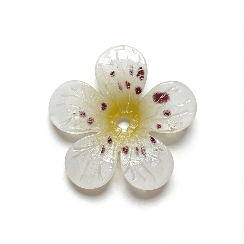 Beginner Friendly DIY Craft Kit Plum Blossom Beads for New Craft Lover - Image 1