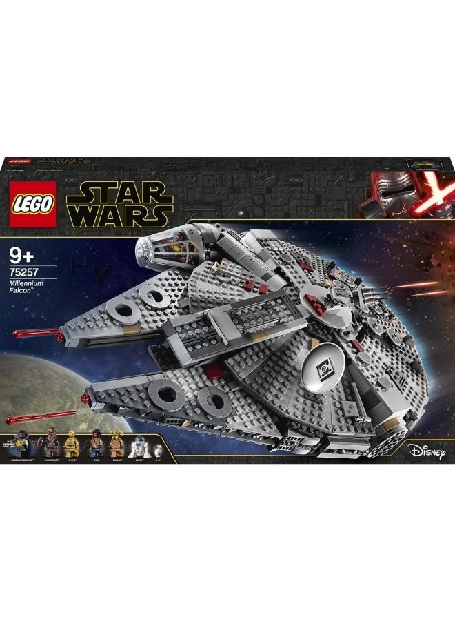 LEGO - LEGO Star Wars: The Rise of Skywalker Millennium Falcon 75257 Building Kit (1,351 Pieces) - Image 1