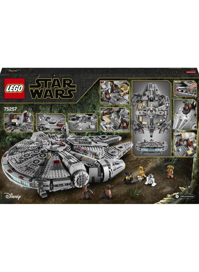 LEGO - LEGO Star Wars: The Rise of Skywalker Millennium Falcon 75257 Building Kit (1,351 Pieces) - Image 1