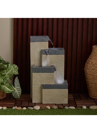 نافورة خارجية عصرية 4 طوابق بإضاءة إل إي دي من أديل - 29x24x49.5 سم - pzsku/ZF0680035F25E162B01CCZ/45/_/1703073822/711dbff8-059f-4767-9607-49b49e2e40ad