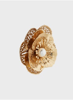Ella Limited Edition Statement Floral Pearl Earrings  - Image 2