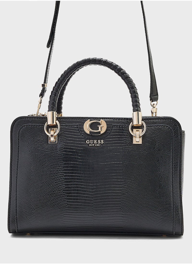 GUESS Orlina Society Satchel  - Image 1