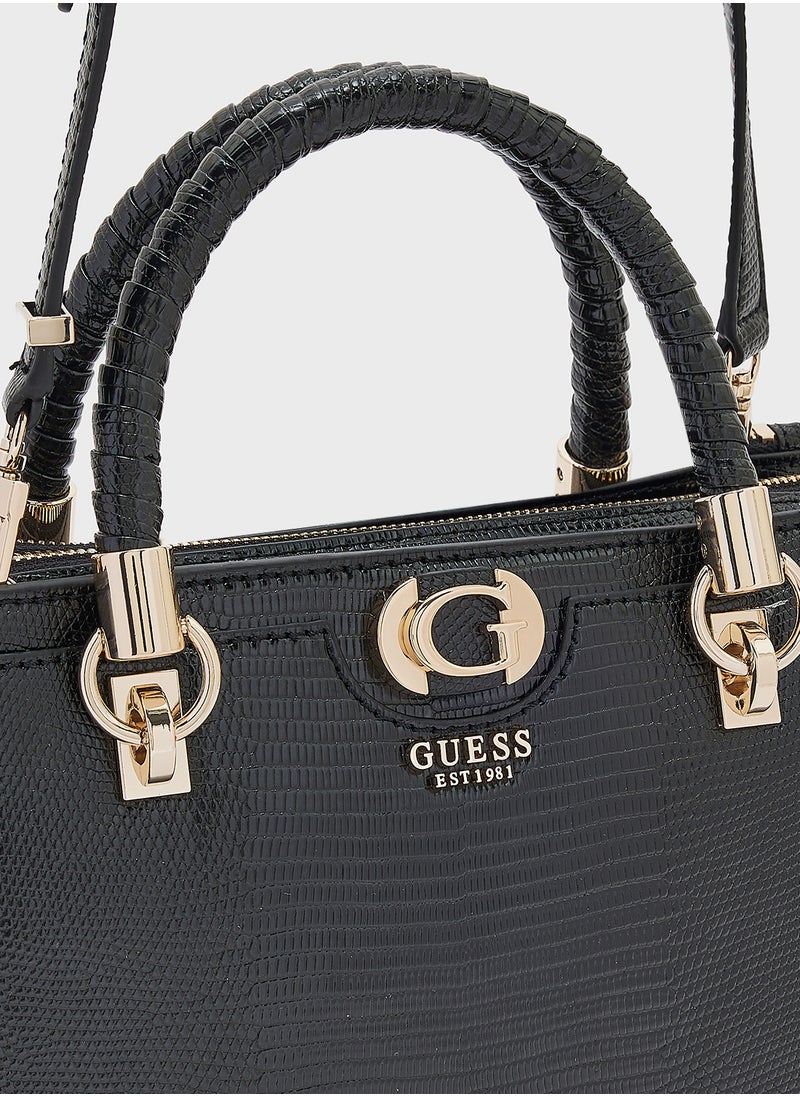 GUESS Orlina Society Satchel  - Image 4