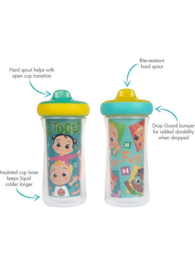 The First Years Cocomelon Insulated Toddler Sippy Cup 9 Oz 2pk - Image 2