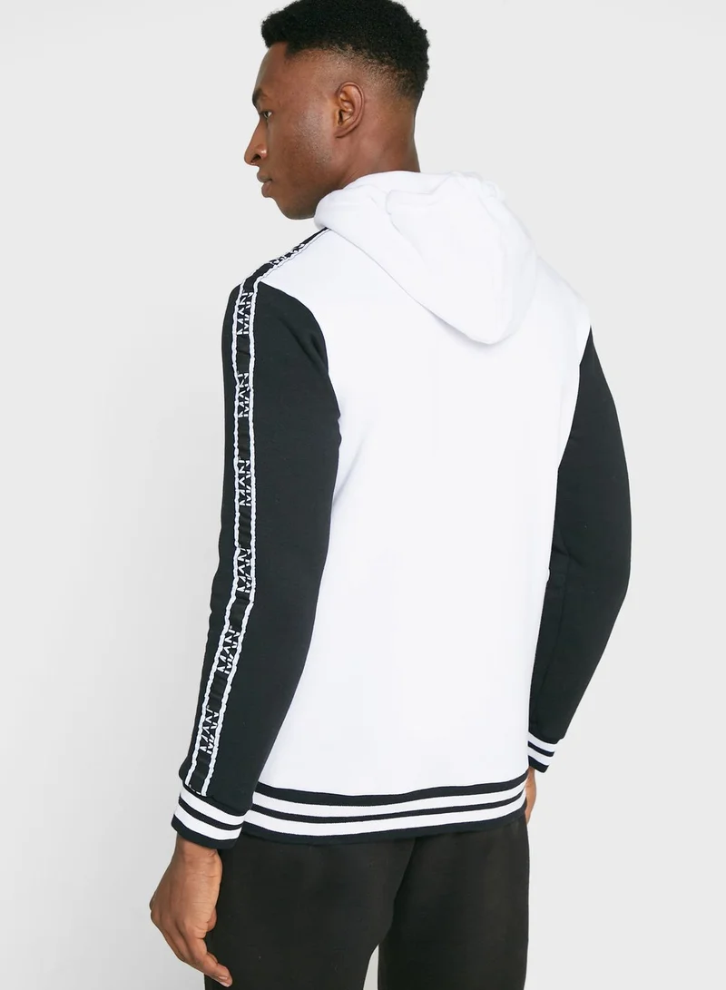 boohooman Colour Block Tracksuit