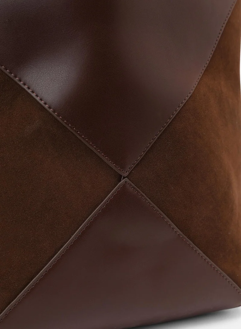 صوص هاوت شنطة بحمالة عادي انيقة من جلد نباتي بإغلاق سحاب للنساء