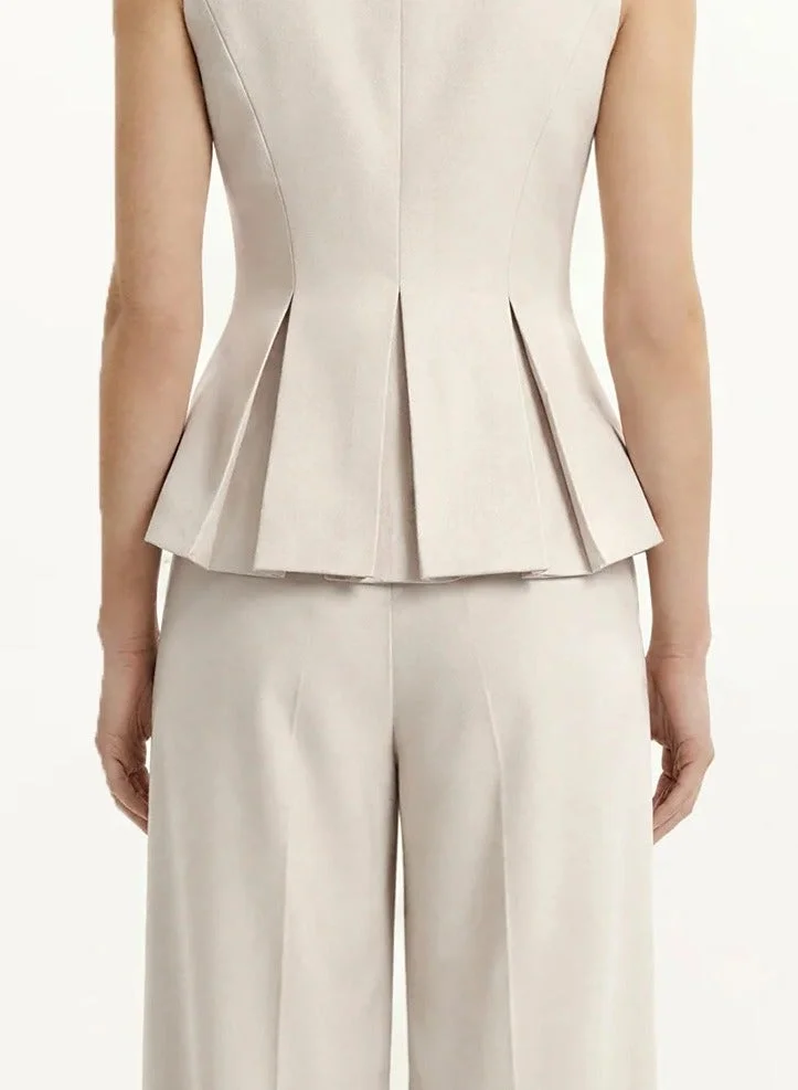 Jw Pei  Structured Seam Round Top for Women | Best Price UAE