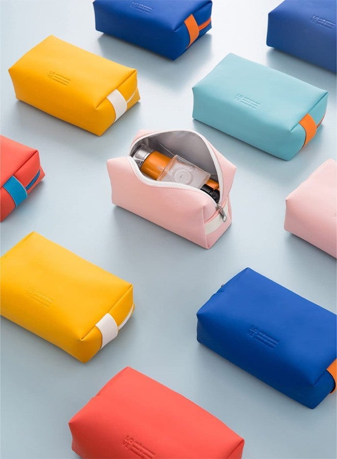 Prostuff.in New Sight Compact Makeup, Portable Storage & Washable Cosmetic Small Travel Toiletries for Women, PU Leather Waterproof Zipper Pouch, Makeup Accessories Organizer - Image 4