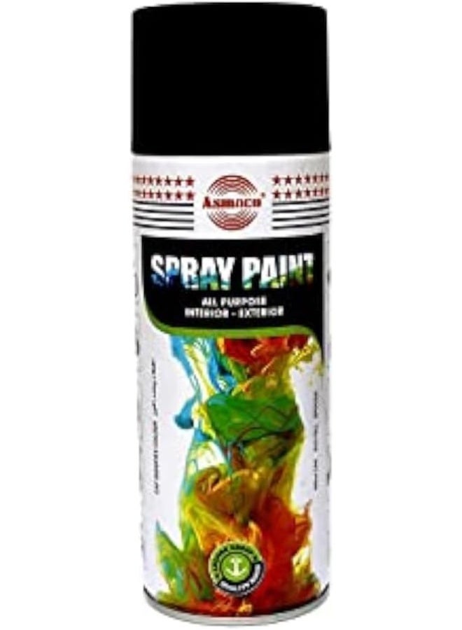 اسماكو طلاء رش من أسماكو، أسود غير لامع - Image 1