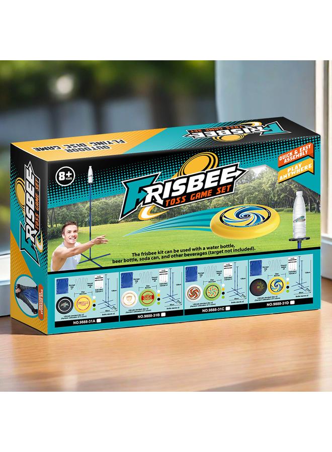 Bluejw Throwing Frisbee Bottle Rack Sports Toy Suit Parent-child Outdoor Game Toy - Image 2