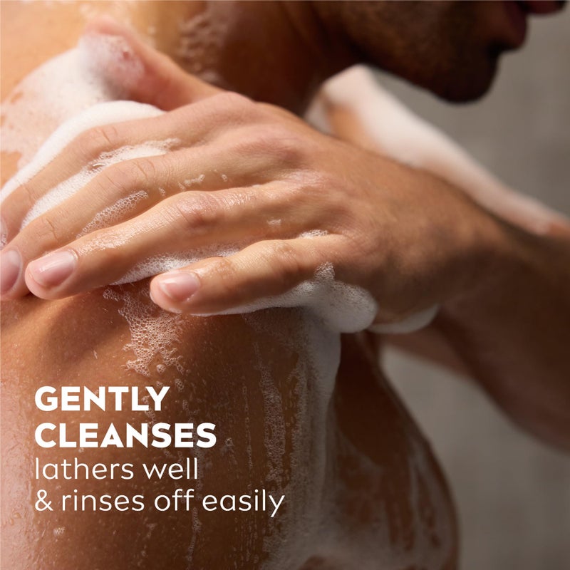 NIVEA Men Relax Body Wash, Lavender and Sandalwood Scent, 3-in-1 Men's Body Wash, Face and Hair, Paraben Free, Vegan Formula, pH-Skin Friendly, 16.9 Fl Oz Bottle, Pack of 3 - Image 4