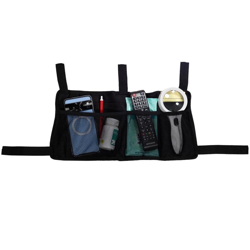 StrongArm Walker Tray Storage Tote + Under Tray Organizer for Walker Essentials, Lightweight Open-Access Storage Basket for StrongArm Walker Tray (Storage Bag) - Image 1