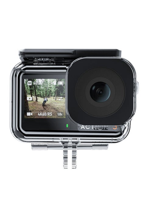 DJI Osmo Action 5 Pro Action 4 Action 3 Waterproof Case for 45 Meter Depth Deep Dive
