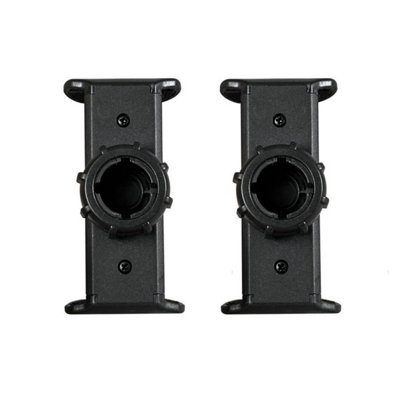2 Pcs Black ABS Phone Holder Mount With 17mm Ball Joint Rotatable Clamp For Light Stand - Image 2