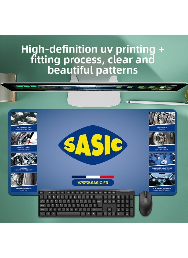Pvc Mouse Pad Customized Advertising Gift Large Special-Shaped Desk Pad Writing Pad Free Design Logo Customization-Color:Customized With Drawings And Samples-Pattern:200mm Diameter Circle