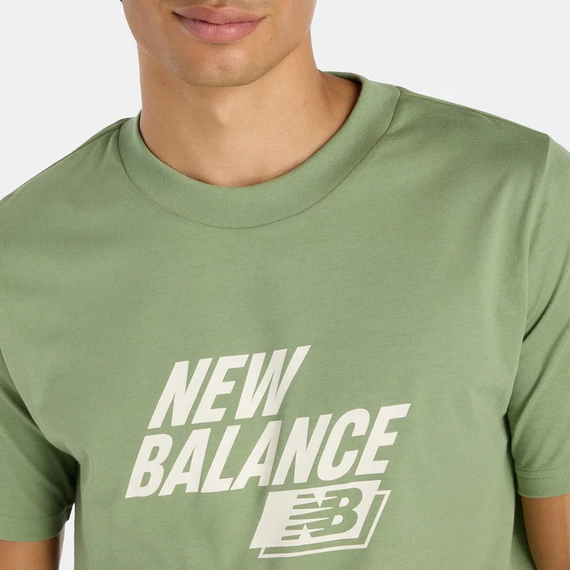 New Balance Green Men's Sport Graphic T-Shirt for Men | Best Price UAE