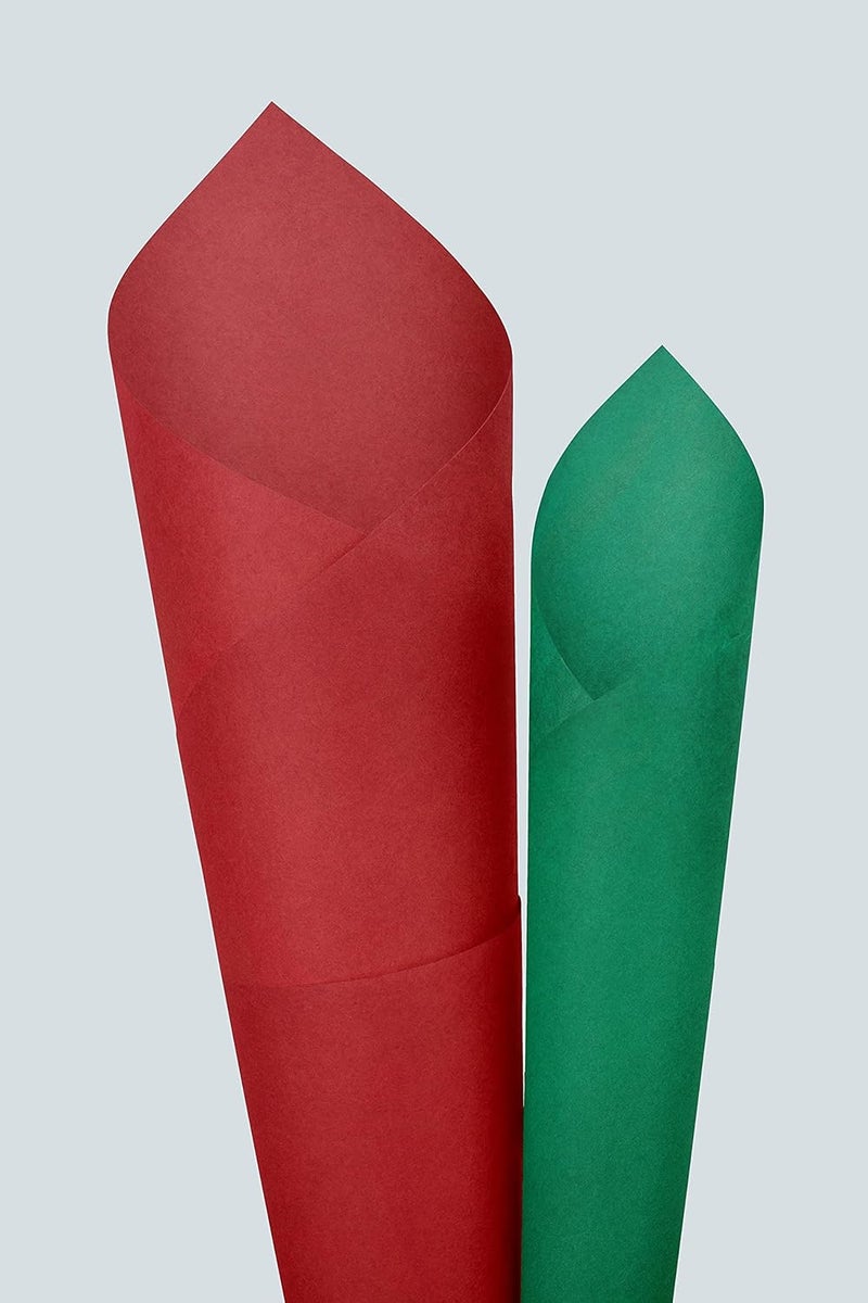 IM Customization Red and Green Christmas Tissue Paper - 30 Sheets - 20 x 26 Inches - for Christmas Gifts, Holiday Crafts, and More - Image 5