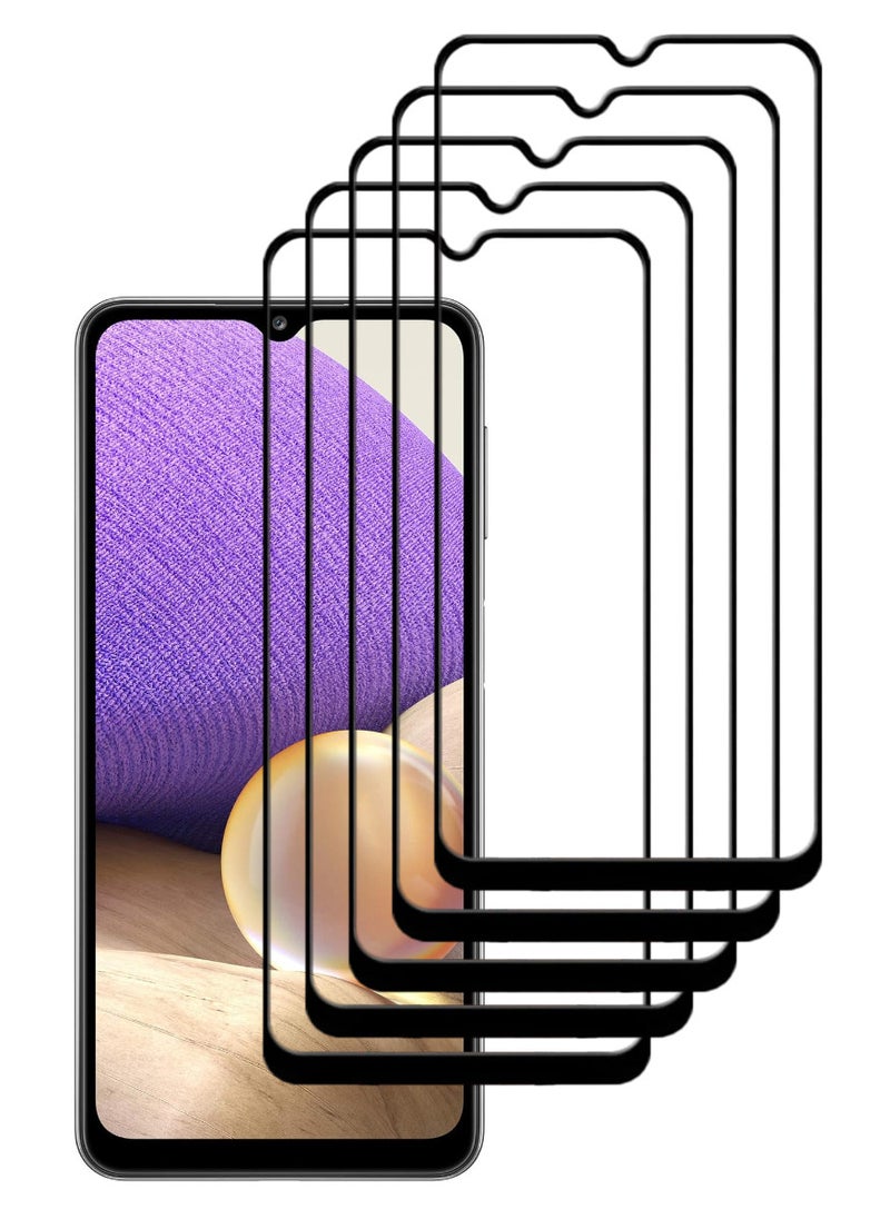 ACLIX 5 Pieces Antistatic ESD Dustproof Premium Quality High Definition Tempered Glass Screen Protector Designed For Samsung Galaxy A32 5G - Image 1