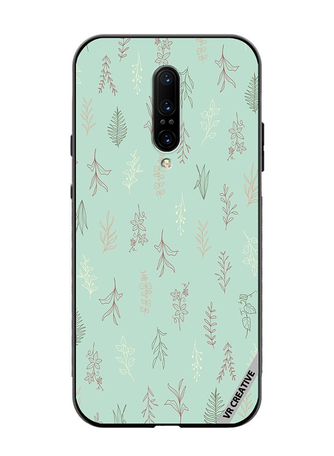 VR CREATIVE غطاء حماية لهاتف OnePlus 7 Pro بتصميم تجريدي متعدد الألوان - Image 1