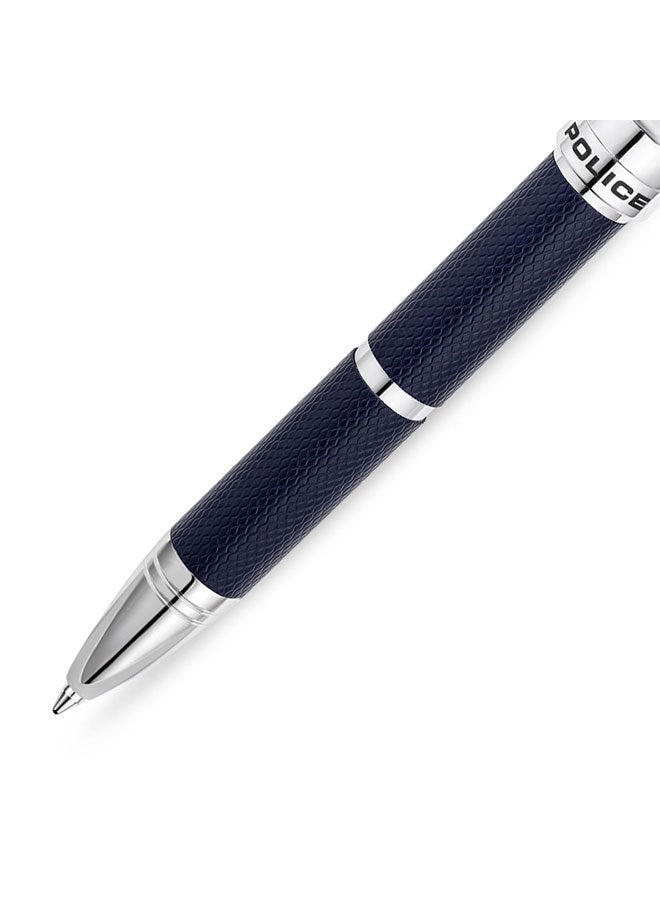 POLICE Blue Ballpoint Pen Classic Design - Image 3