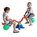 VEVOR Seesaw Teeter Totter for Kids Outdoor 55 lbs Load Capacity per Seat Sit and Spin Teeter Totter with Handles Playground Equipment with Swiveling 360 Degrees Rotating for Aged 3 Multi Colored - Image 2