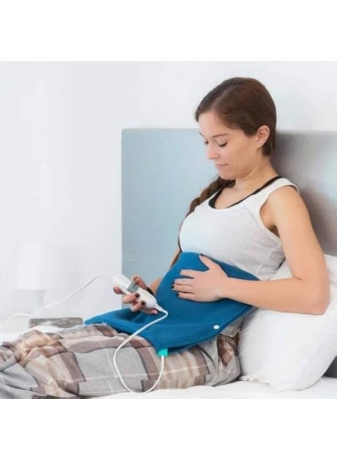 وسادة حرارية كهربائية أصلية – بحجم كينج أكبر بنسبة 70% – علاج حراري طبيعي لتخفيف آلام العضلات والمفاصل والدورة الشهرية - Image 4