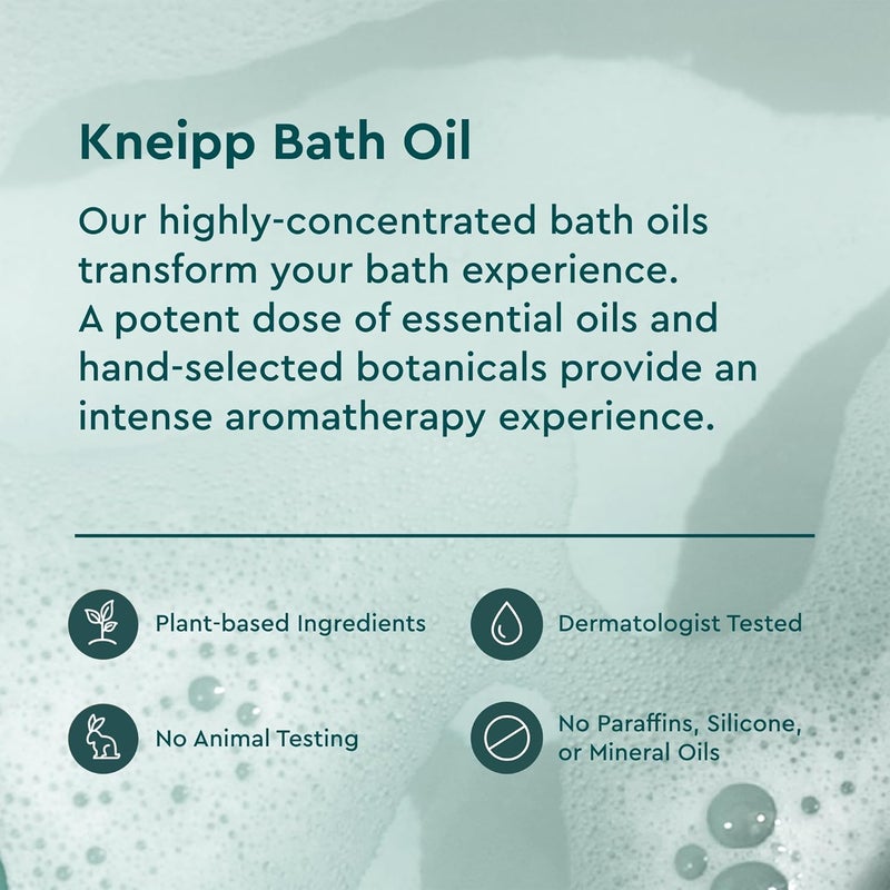 Kneipp مجموعة زيوت الاستحمام السعيدة من كنيب 6 قطع 067 لكل زجاجة 6 إجمالي مثالية للتجربة والسفر زجاجة واحدة توفر ما يصل إلى حمامين - Image 5