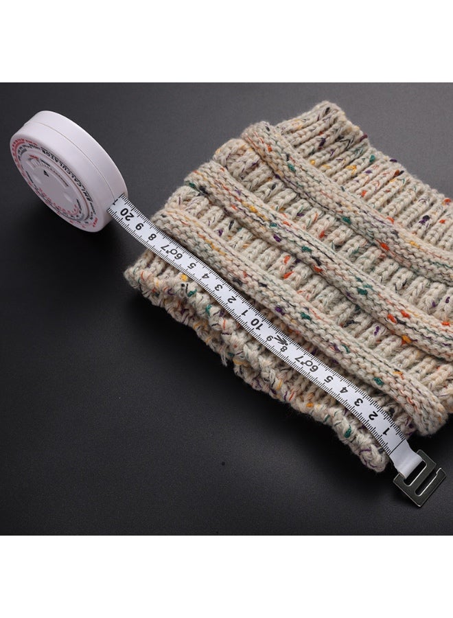 Bmi Measuring Tape, Bmi Wheel Calculator Body Mass Index Calculator, Body Tape Measure for Body Waist Weight Health Accurate Measurement (White) - Image 4