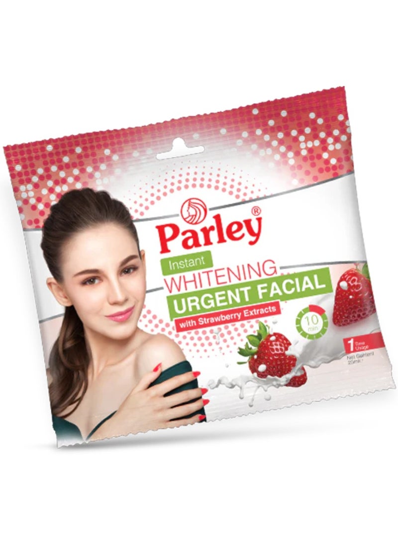 بارلي قطعتين من تبييض فوري للوجه العاجل بالفراولة 25x2 مل - Image 2