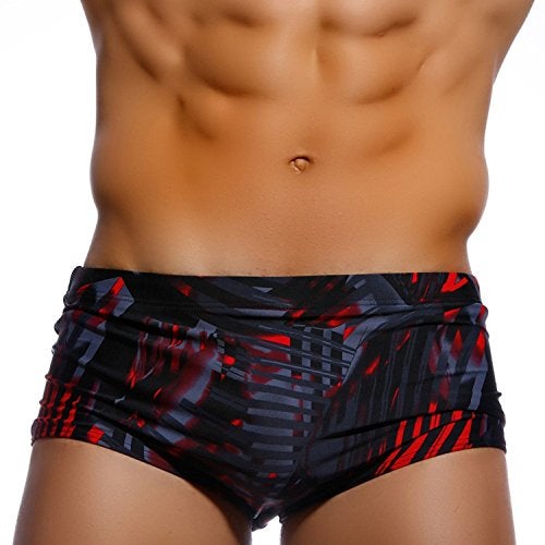 Taddlee Men Swimwear Traditional Cut Swimsuits Swim Bikini Board Shorts Trunks (M,XF12) - Image 1