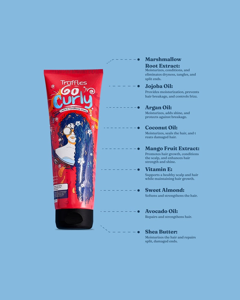 Truffles Go-Curly Leave-In Conditioning Cream 250 GM - Image 2