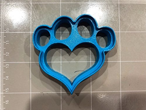 Arbi Design Heart Shape Dog Paw Cookie Cutter - Image 3