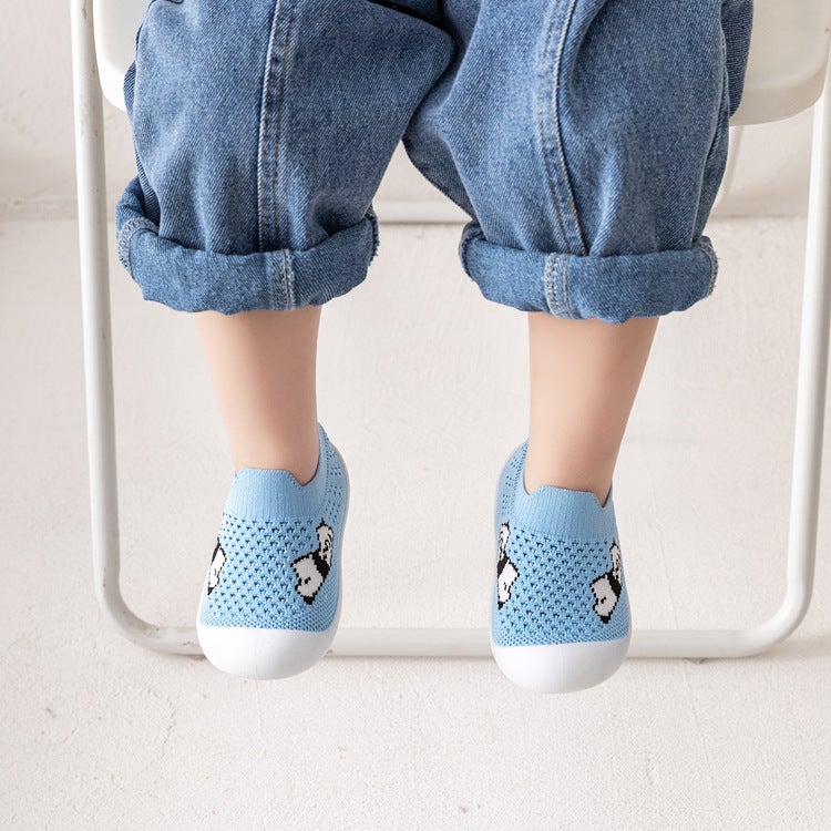 Baby Shoes Boys And Girls Baby Indoor Toddler Shoes Soft Sole Non-Slip Floor Shoes Toddler Socks Shoes - Image 2