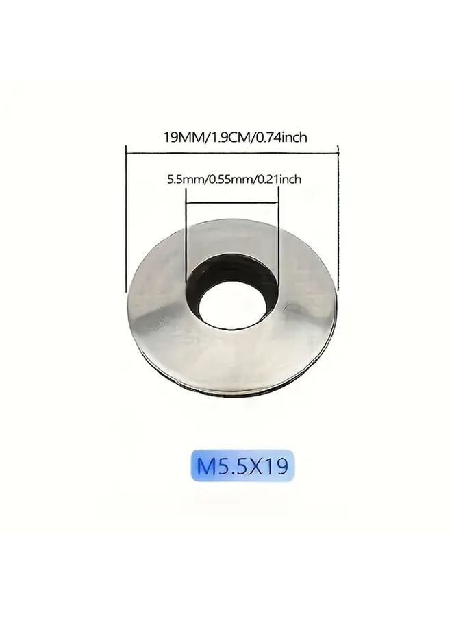M5 5X19 Neoprene Sealing Washers Kit 180PCS Waterproof Rubber Washers Various Sizes - Image 2