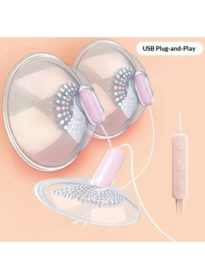 HYH Electric Breast Lactation Massager, USB Powered Vibration Massager for Postpartum Relief, Improve Milk Flow & Relieve Engorgement - Image 1