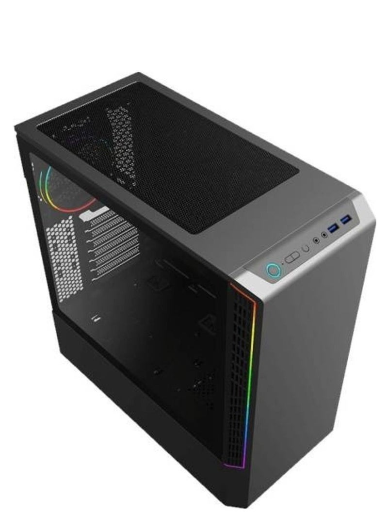 Gamemax ATX Gaming Case T802 Panda Black