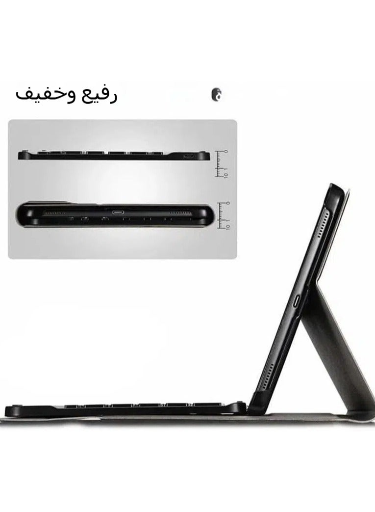 Xiaomi Poco Pad 12.1-inch (2024) backlit keyboard case with stylus and mouse, multi-gesture touchpad, magnetic detachable keyboard - Image 4