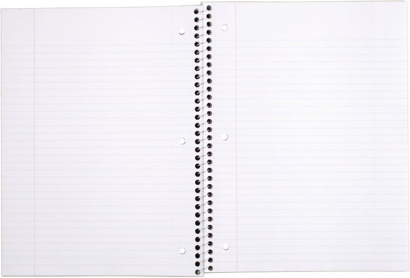 Mead Spiral Notebooks, 1 Subject, College Ruled, 70 Sheets, Red (05512AB5) - Image 2