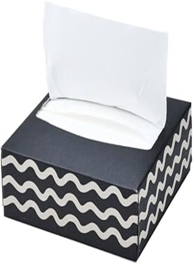 Generic VÅRSIKLÖJA, Paper Napkins, Light Brown/Black Pattern,6x12 Inches 