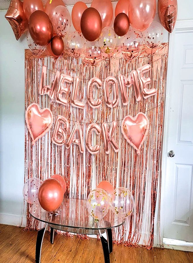Roaring Good Time 16 PCS Welcome Back Banner Balloons Welcome Back Office Decoration Welcome Back Banner Homecoming Party Moving Party Welcome Party Decoration - Image 3